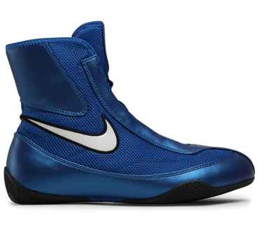 NIKE MACHOMAI MID ΠΑΠΟΥΤΣΙΑ ΠΥΓΜΑΧΙΑΣ - BLUE