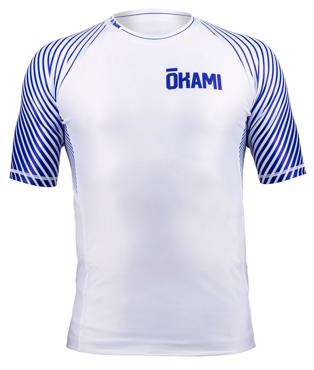 Okami  kanji rashguard - white