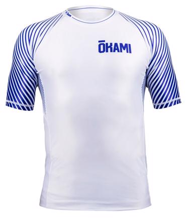Okami  kanji rashguard - white