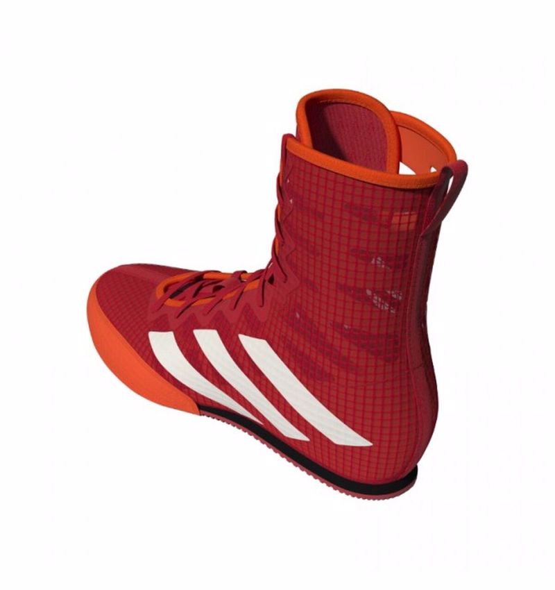 ADIDAS BOXING SHOES BOX HOG 4 - red - MMATeam.gr ADIDAS BOXING SHOES BOX HOG 4 - red - MMATeam.gr
