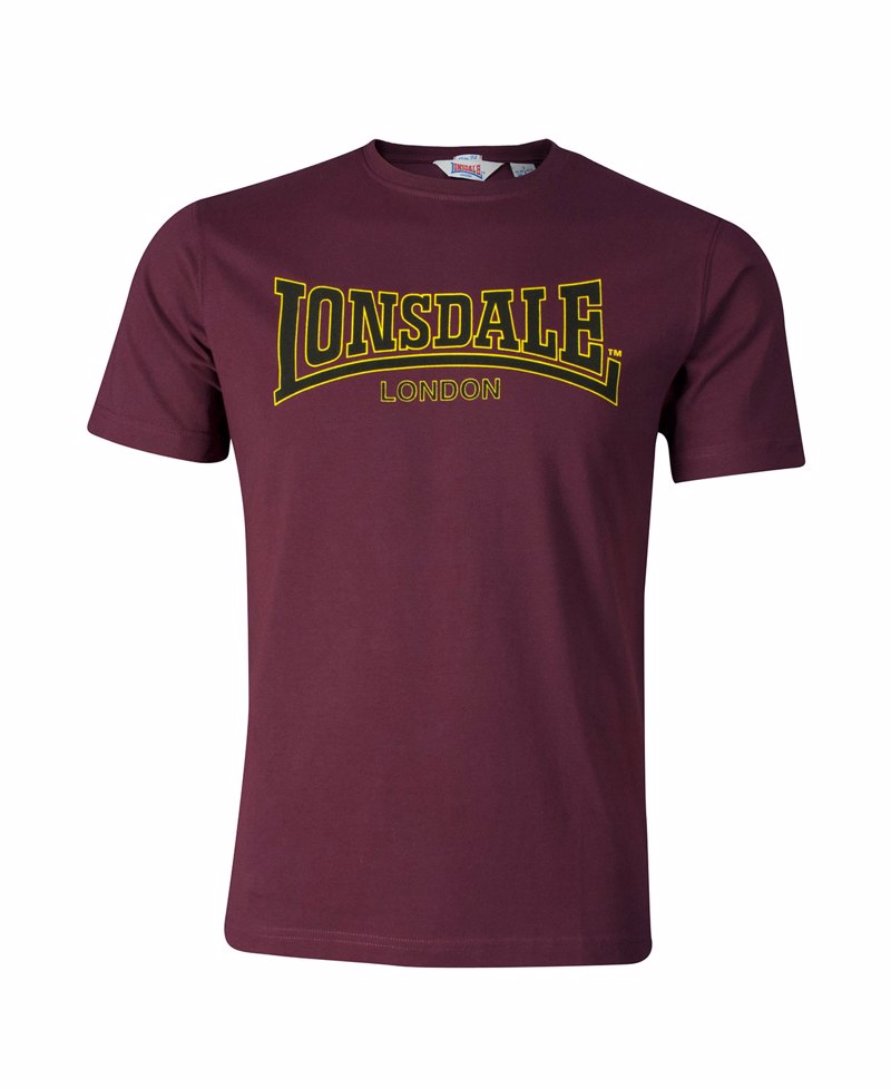 Lonsdale Classic Tshirt- oxblood