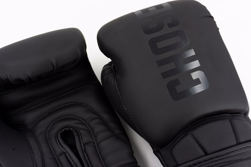 Chosen Defender Skintex Boxing Gloves-total black