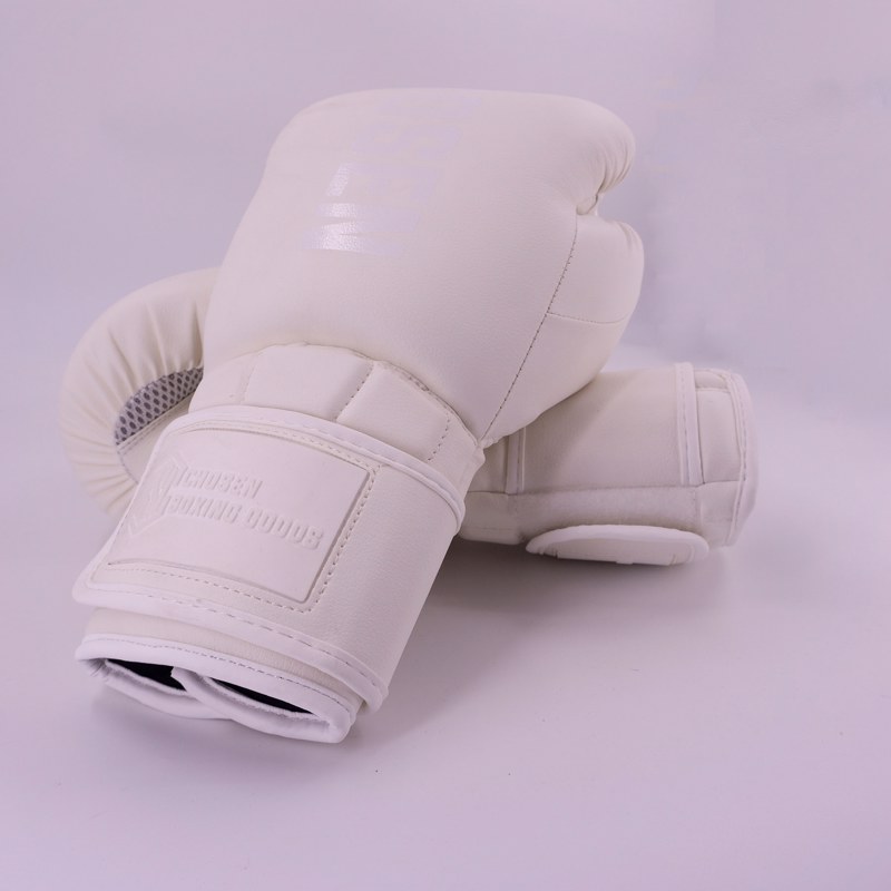 Chosen Defender Skintex Boxing Gloves-total white