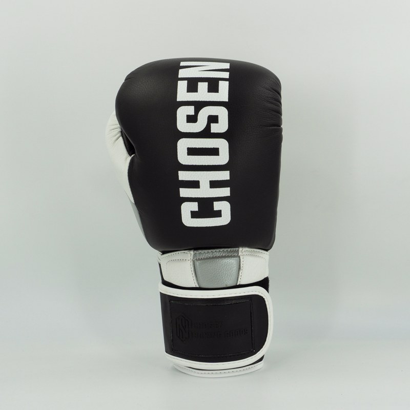 Chosen Supergel Premium Boxing Gloves-black/white