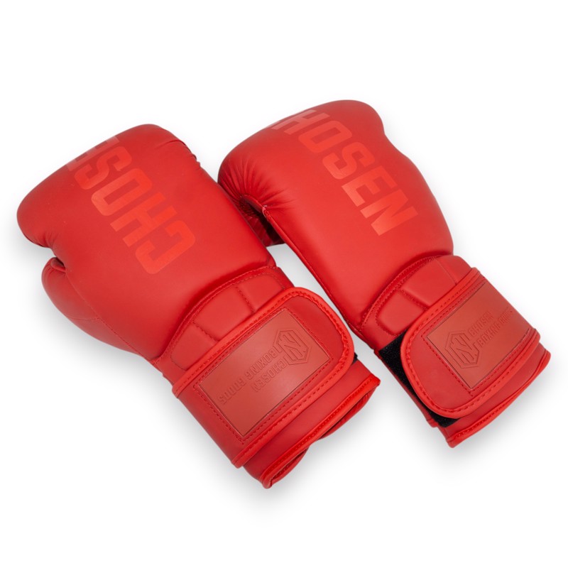 Chosen Defender Skintex Boxing Gloves-red