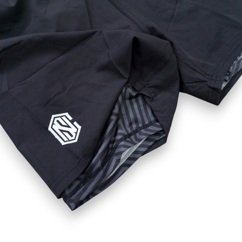 CHOSEN Monogram Hybrid Fightshorts - Black