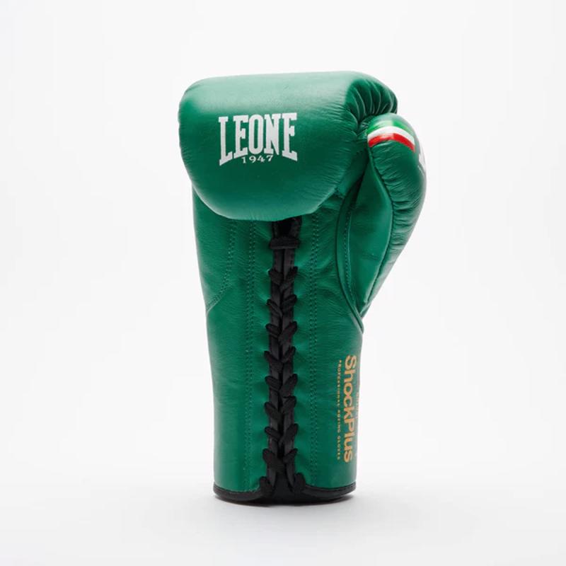 Leone Laces SHOCK PLUS BOXING GLOVES-green