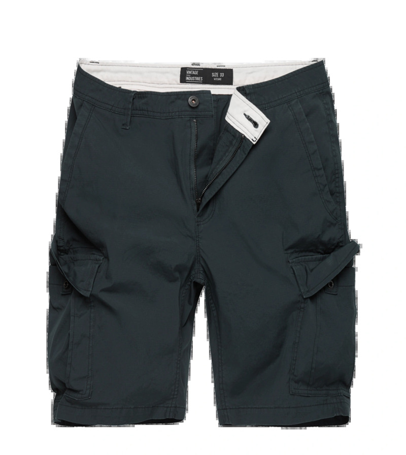Vintage Industries Ryker shorts- steel