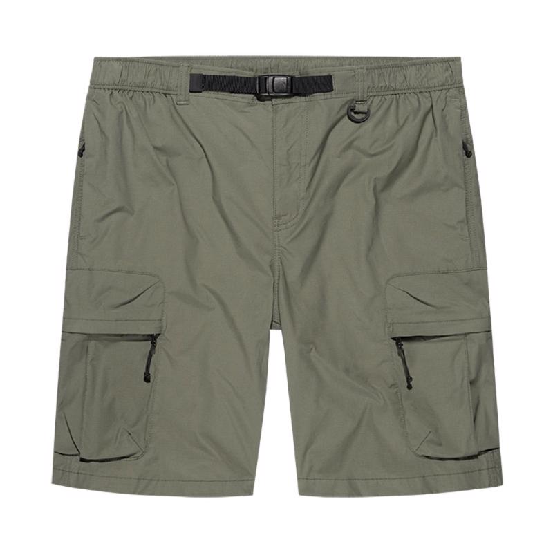 Vintage Industries trail Cargo Shorts-olive