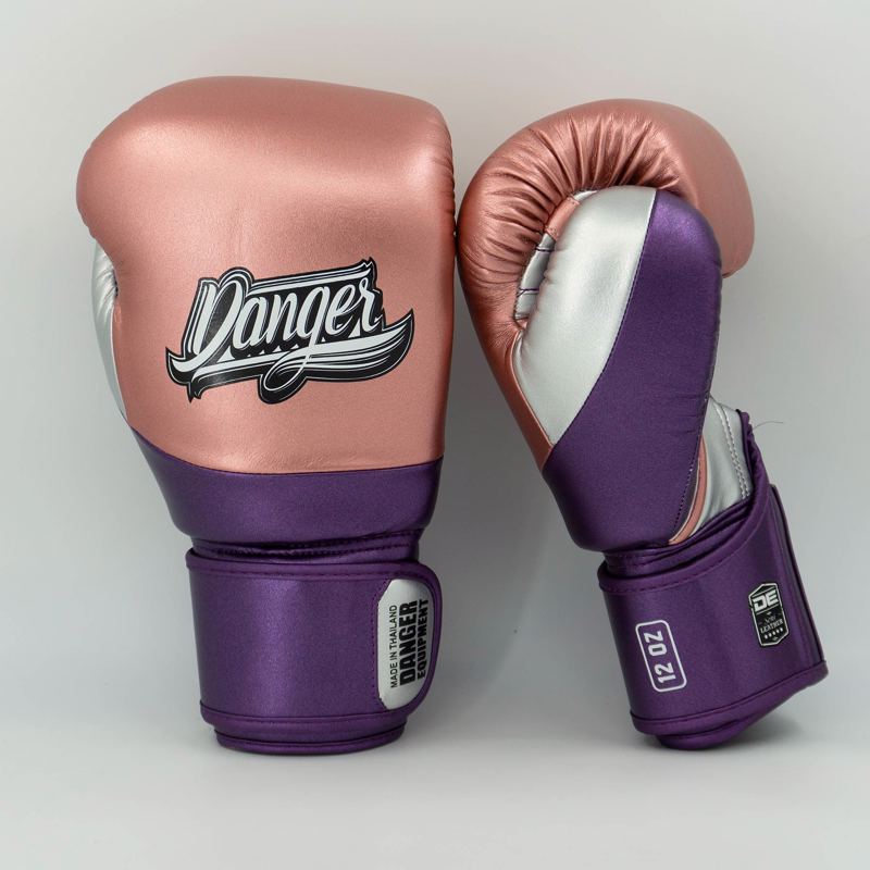 Danger evo Muay Thai Gloves-pink/purple