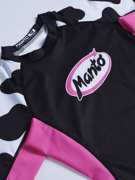 MANTO dogs PAIDIKO RASHGUARD - BLack