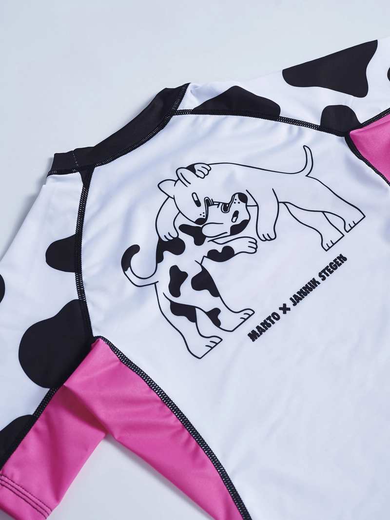 MANTO dogs PAIDIKO RASHGUARD - BLack