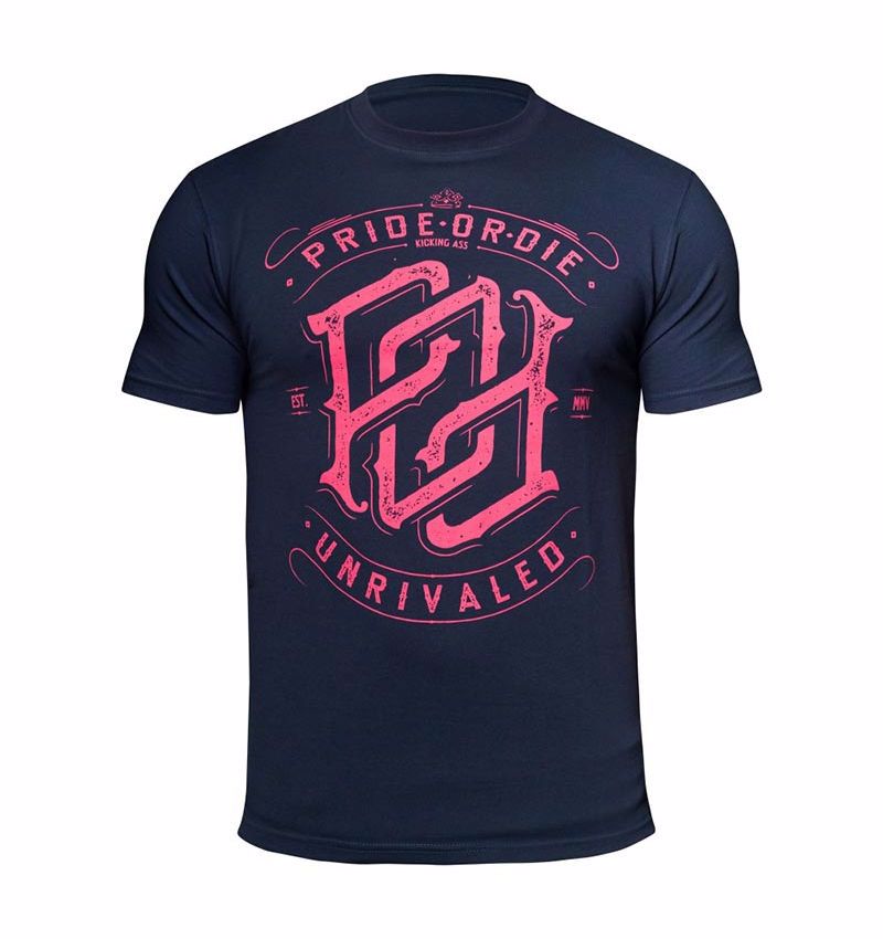 Pride Or Die unrivaled tshirt- navy