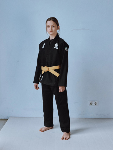 MANTO DOGS Youth BJJ Gi black