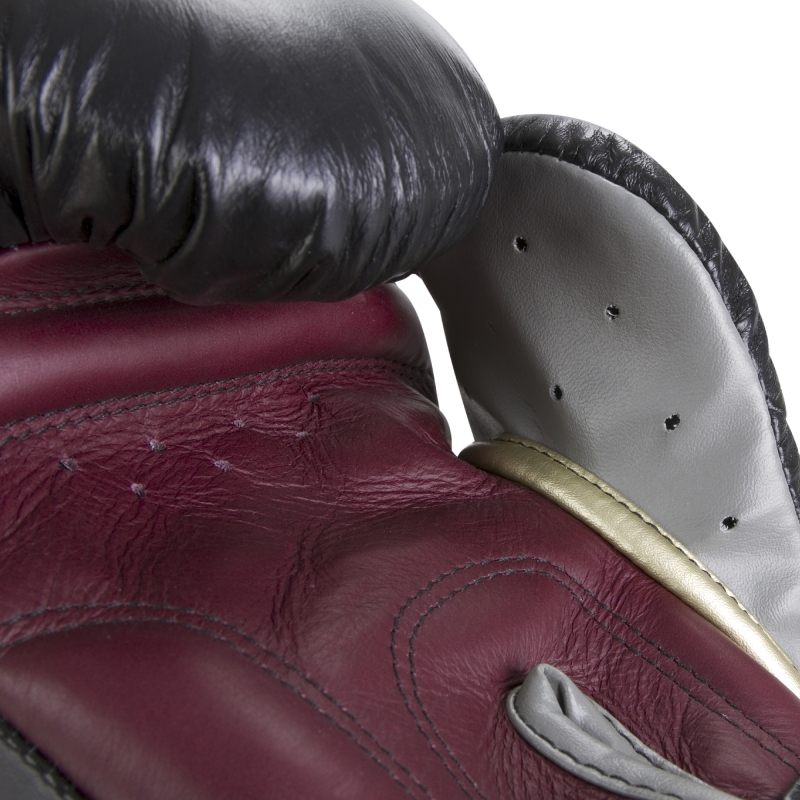 Elion Paris Premium Boxing Gloves - Black/bordeaux