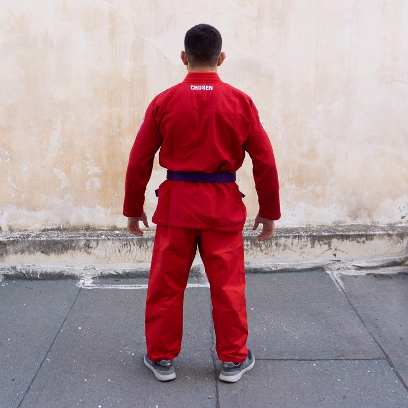 CHOSEN monogram STOLI BJJ Gi - red