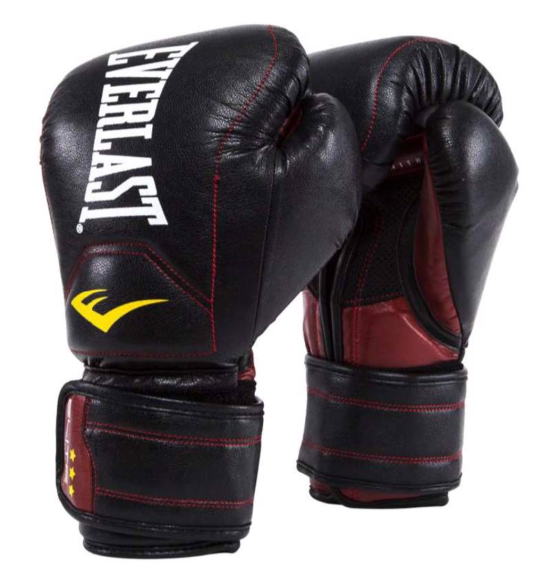 Everlast Elite Hook & Loop Training Boxing Gloves 