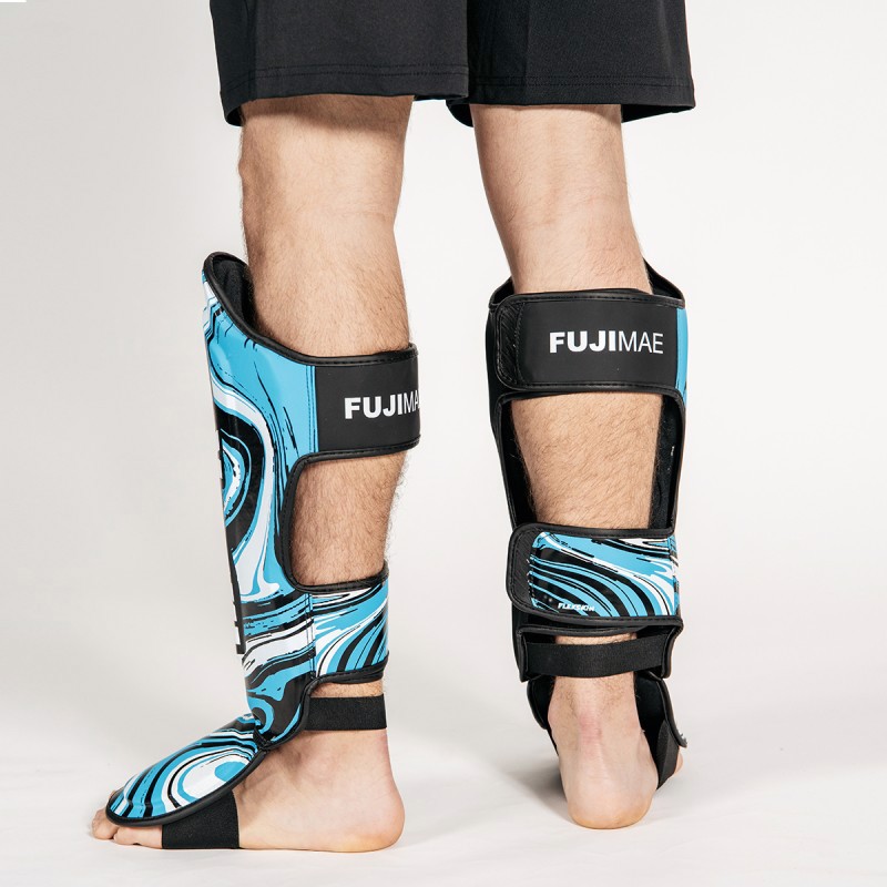 FUJIMAE RADICAL 3 SHINGUARDS - blue