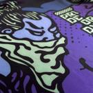 PRIDE OR DIE dangerous water 2 L/S RASHGUARD - BLACk