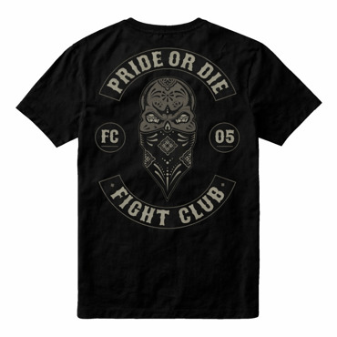 PRiDEorDiE Mayans FC T-Shirt - black