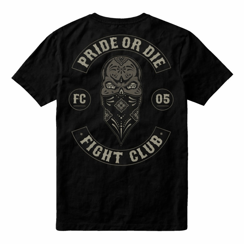 PRiDEorDiE Mayans FC T-Shirt - black