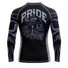 PRIDE OR DIE  brotherhood 2 L/S RASHGUARD - BLACk