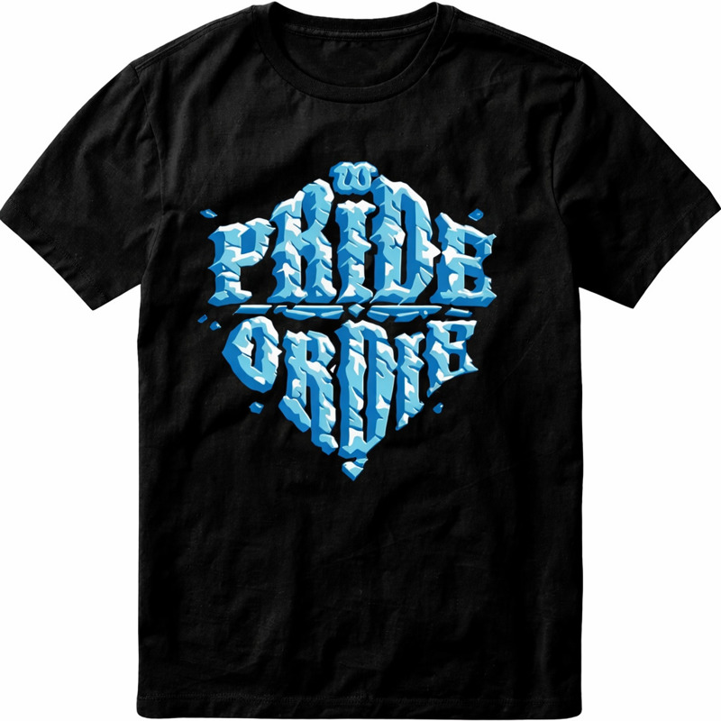 PRiDEorDiE ICE Reckless T-Shirt - black