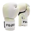 FUJIMAE Advantage 2 Primeskin Boxing Gloves-white/green