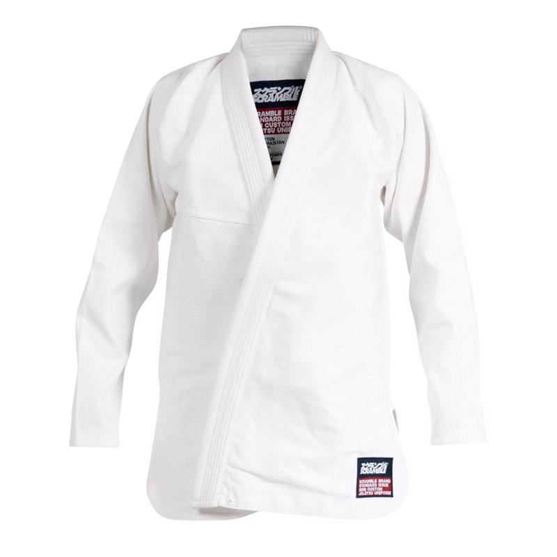 Scramble standard issue bjj gi– white