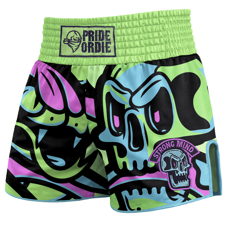 Pride Or Die cold instinct Thai shorts - green