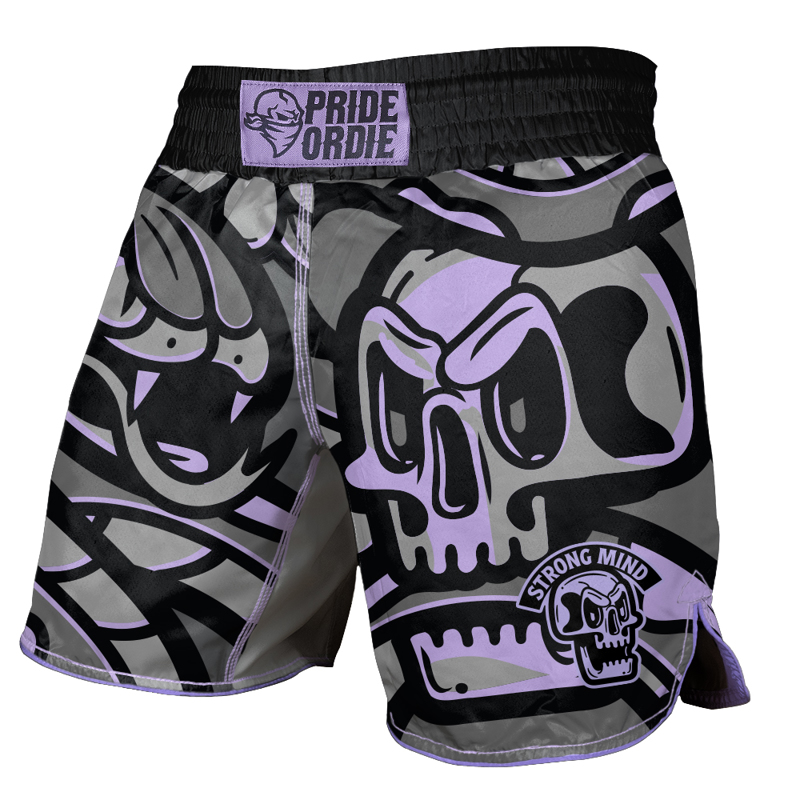 Pride Or Die Cold instinct MMA Shorts - grey