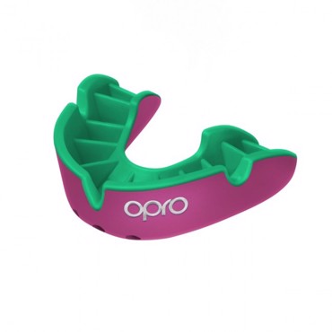 Opro Silver GEN5 mouthguard - pink