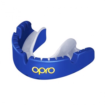 Opro UFC GOLD series braces GEN5 Mouthguard -Blue