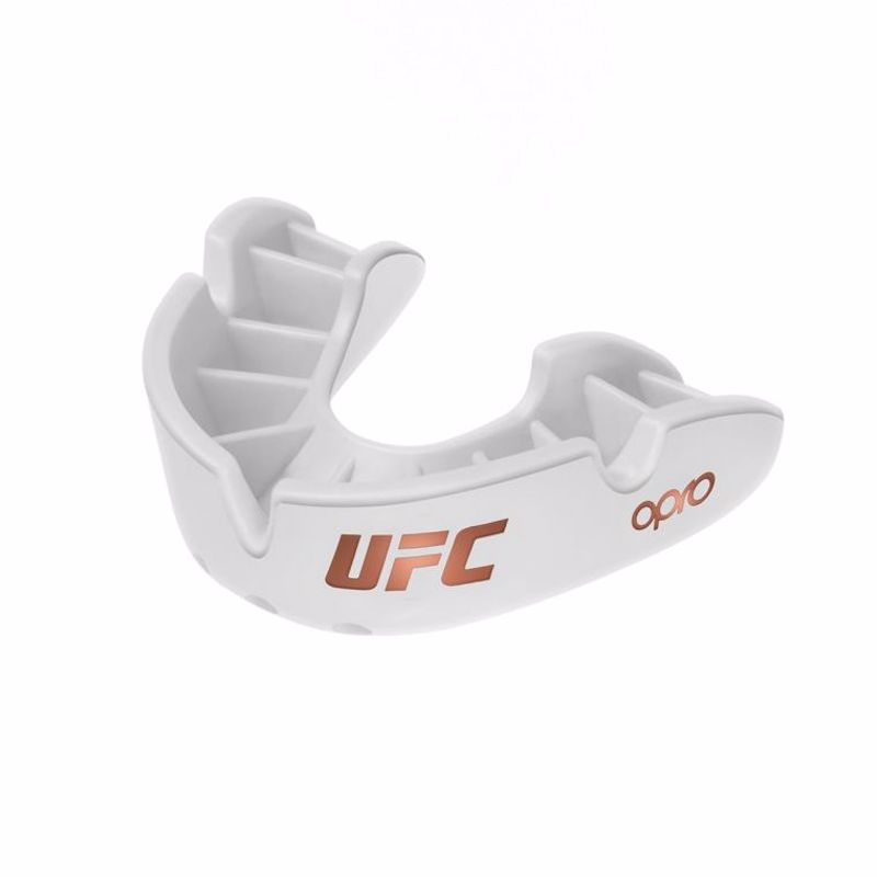 Opro UFC BRONZE series GEN5 Prostateftiki masela ENILIKON-white