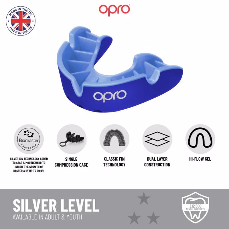 Opro Silver GEN5 UFC mouthguard ENILIKON- red