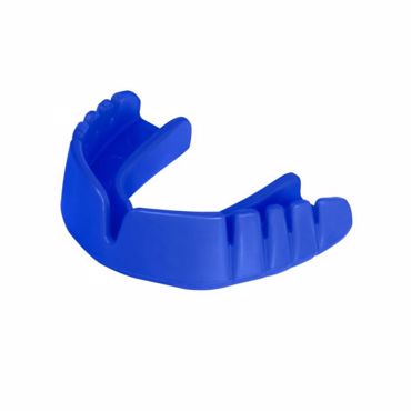Opro snap fit mouthguard -blue