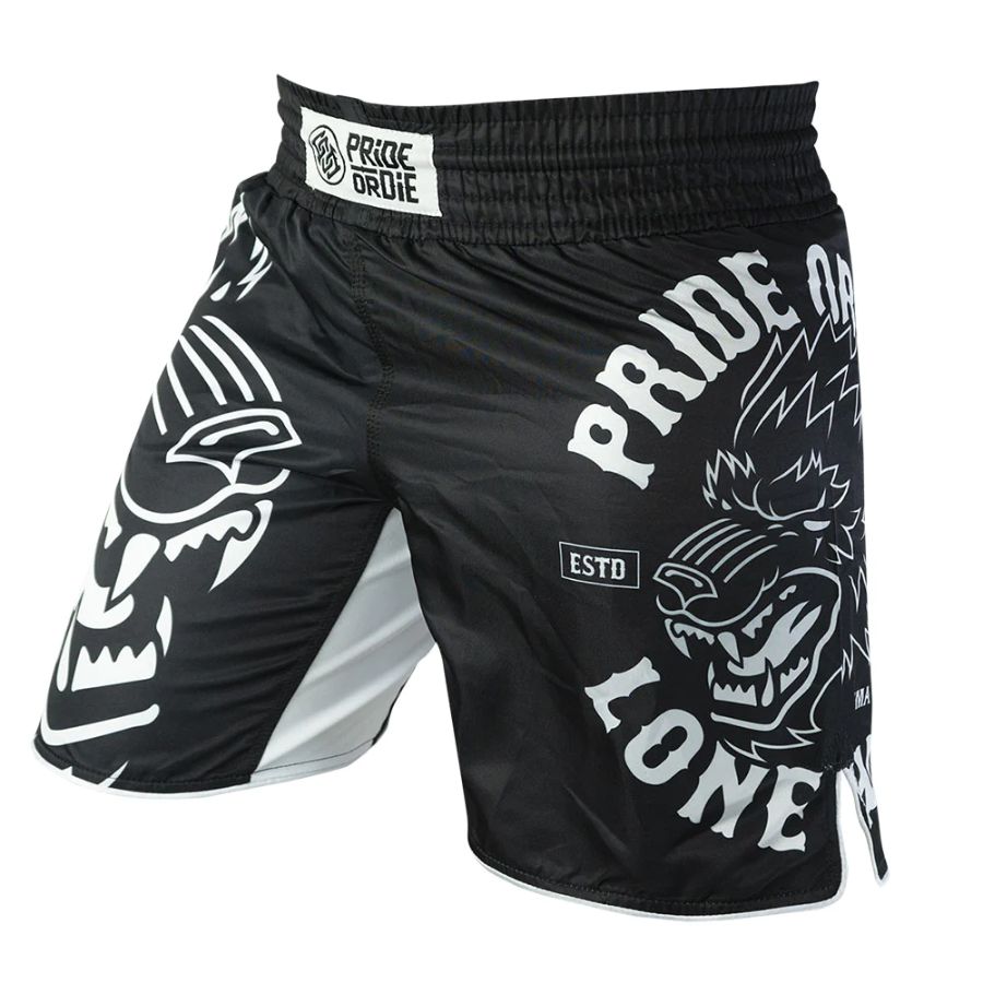 Booster B Force MMA Shorts - Black/White | Fight Store IRELAND