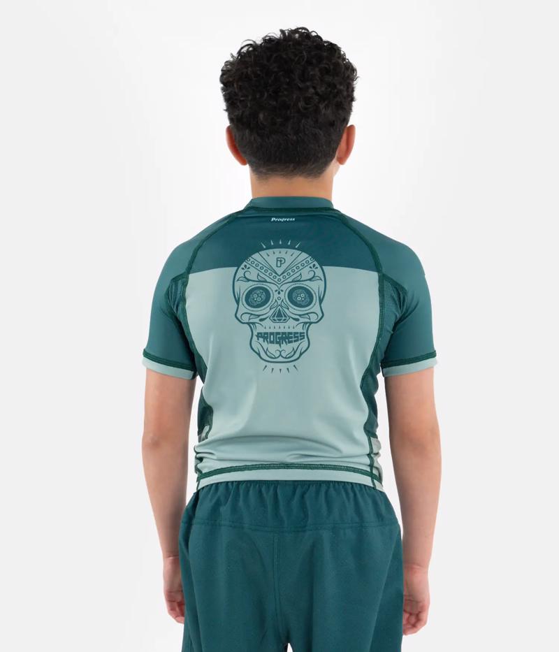 progress kids rashguard Calavera	