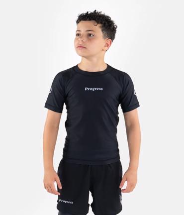 progress kids rashguard academy