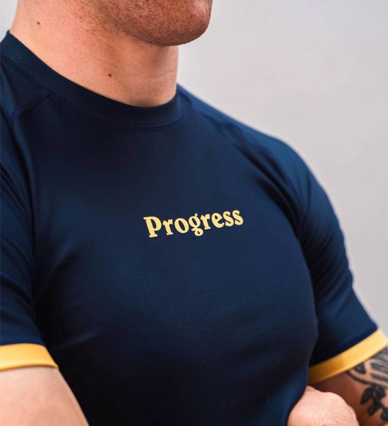 PROGRESS academy navy rashguard - navy