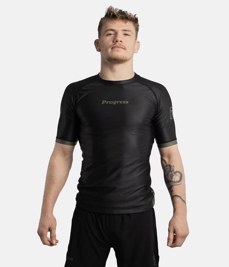 PROGRESS Academy+ rashguard - black