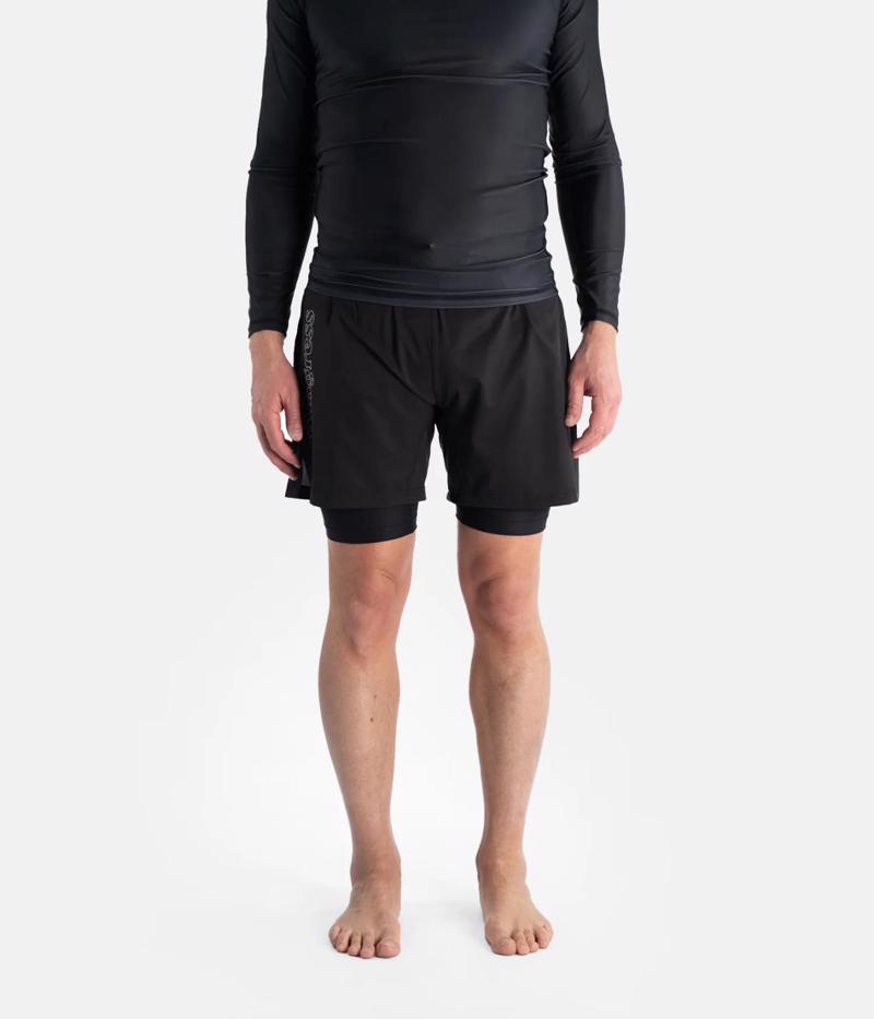 PROGRESS Flex Hybrid Shorts - Black