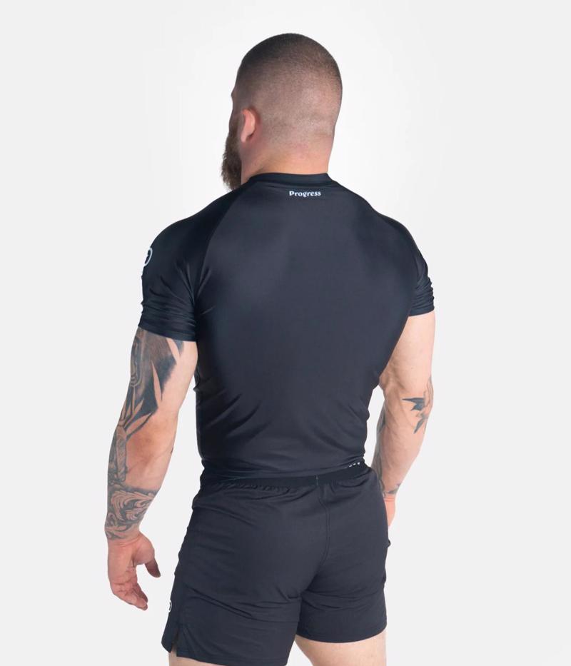 PROGRESS academy rashguard - black