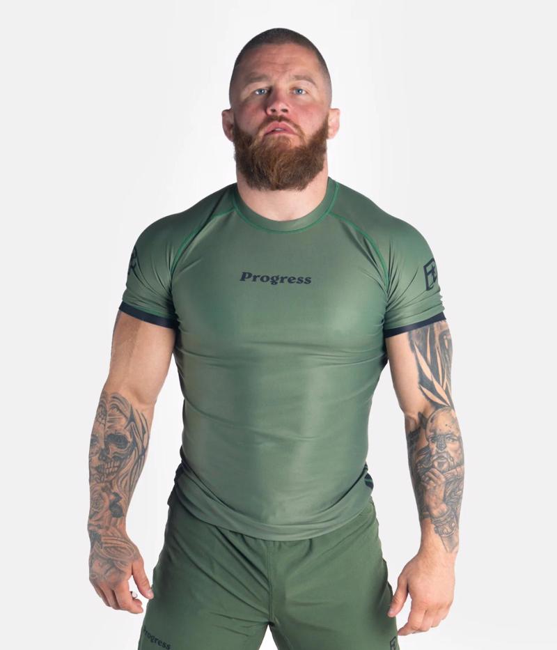 PROGRESS Academy+ rashguard - khaki