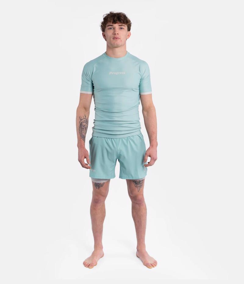 PROGRESS Academy+ rashguard - mint