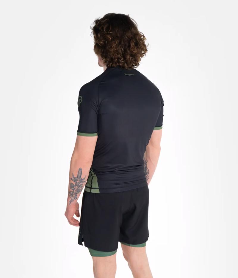 PROGRESS academy rashguard - black_2