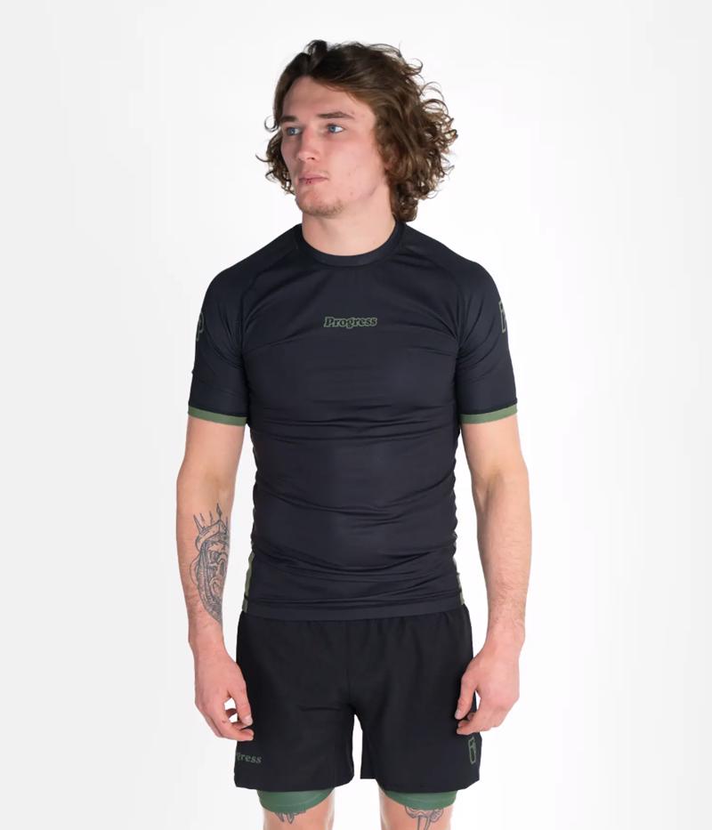 PROGRESS academy rashguard - black_2