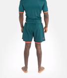 PROGRESS Hybrid academy grappling shorts - deep forrest green