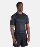 PROGRESS eagle rashguard - black