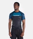 PROGRESS sugar skull rashguard - black